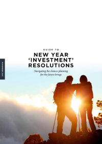 Guide to NEW YEAR 'INVESTMENT'RESOLUTIONS